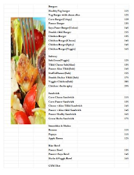 Healthy Bites menu 1