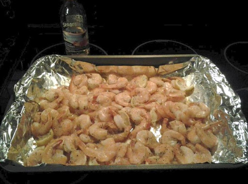 Yummy baked Italian Shrimp