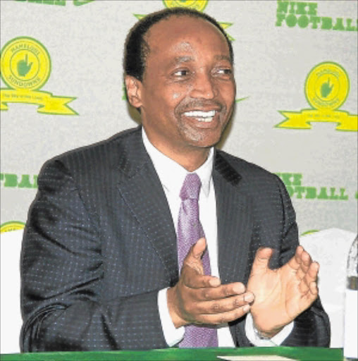 JOKER: Sundowns boss Patrice Motsepe