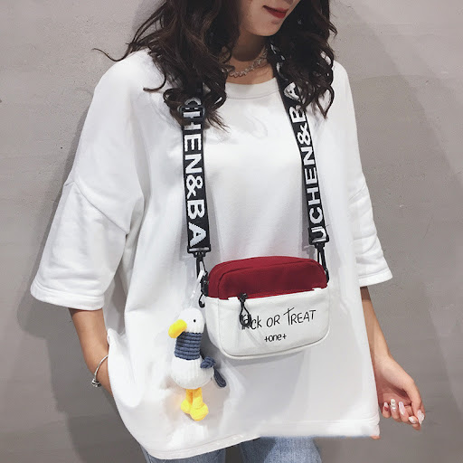Title 7, Womens Fashion Simple Canvas Cross Bag, a ligh...