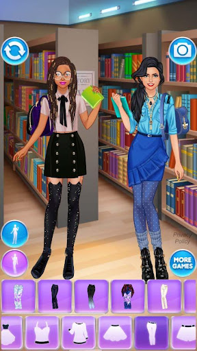 BFF College Girls Dress Up APK MOD screenshots 4