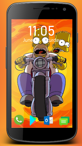 Bart Art Lock Screen - v1.1