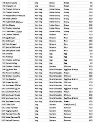 Sri Viswas Foods menu 3