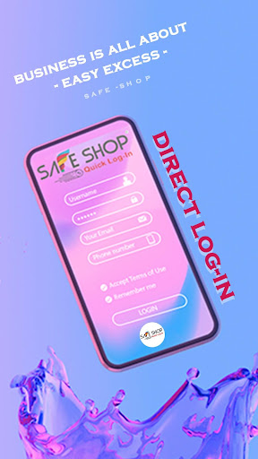 अपना Safe Shop LogIn Pro -  लॉग इन करें