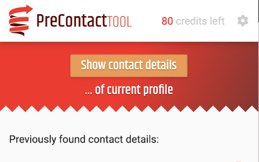 Precontact Tool Email finder