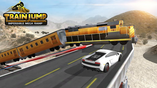 Train Jump Impossible Mega Ramp