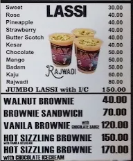 Jay Faluda Ice Cream menu 3