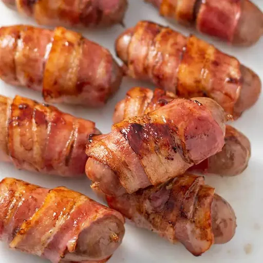 Bacon Wrapped Sausages [6 Pieces]