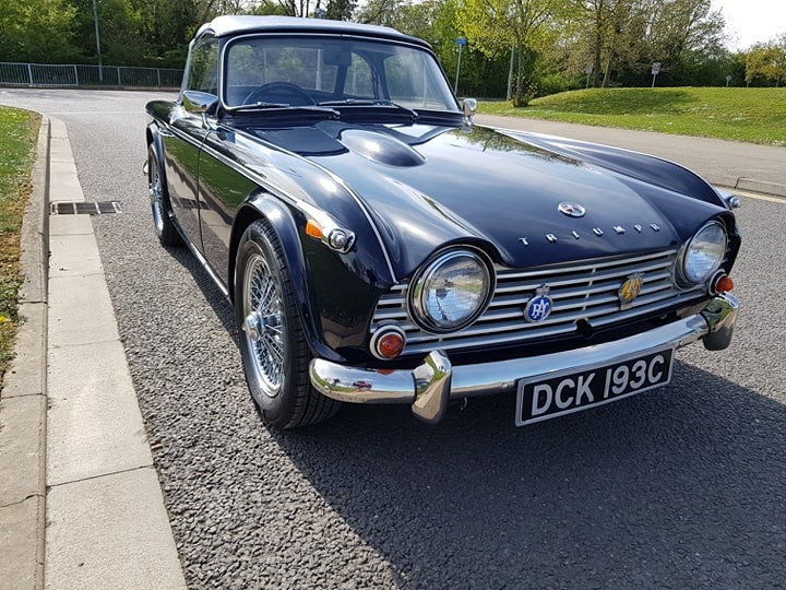 Triumph Tr4a 2.5 Straight 6 Hire Corby