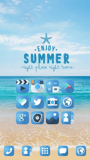 Cool summer dodol theme