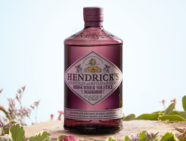 Hendrick’s Midsummer Solstice Gin.