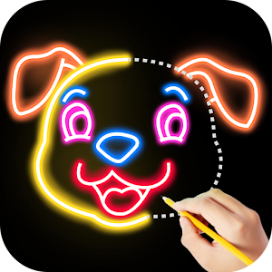 Download Draw Glow Animals For PC Windows and Mac