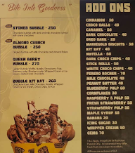 Belgian waffle Factory menu 7