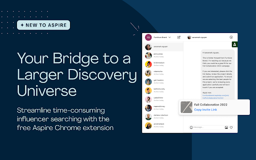 Aspire Creator Search and Discovery