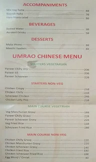 Umrao menu 8