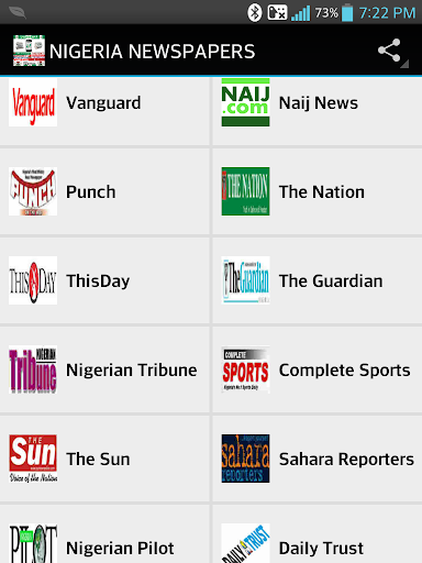 NIGERIA NEWSPAPERS