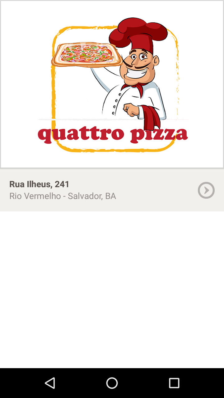 Quattro Pizza Screen 1