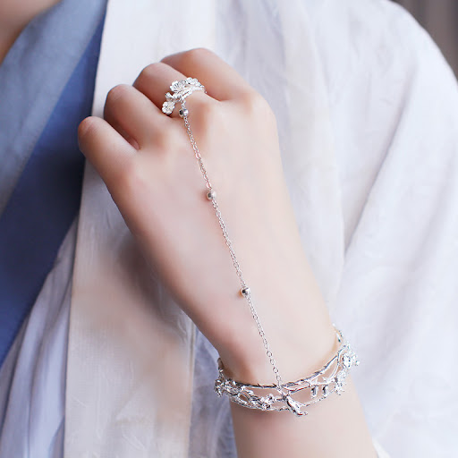 Title 5, Antique Bell Ring Bracelet Retro Jewelry An ele...
