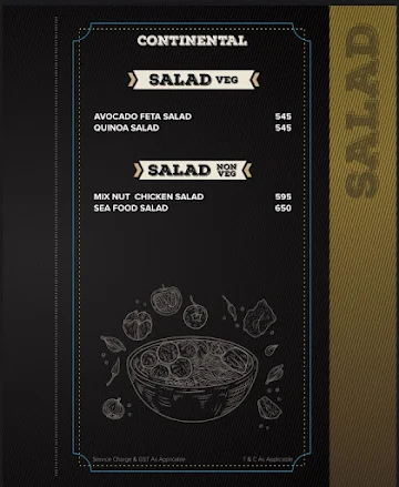 TAP menu 