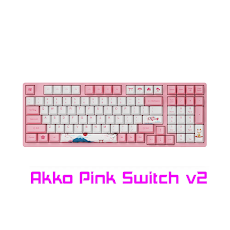 Bàn phím cơ Akko 3098 v2 World Tour Tokyo (Akko Pink Switch V2)