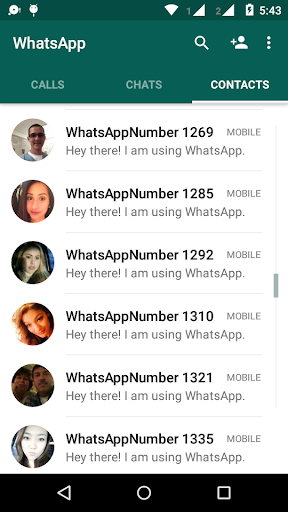 Real WhatsApp Contact Numbers