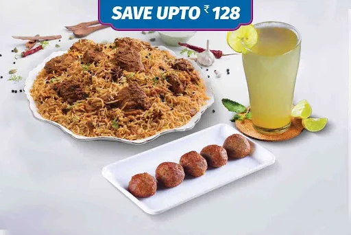 Non Veg Kilo Biryani + Kebab Meal + Beverage Meal