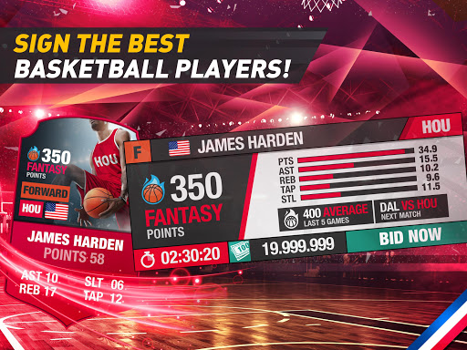 Basketball Fantasy Manager 2k20 ud83cudfc0 NBA Live Game screenshots 4