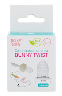 Силиконовая сеточка для ниблера Bunny Twist Roxy Kids за 97 руб.