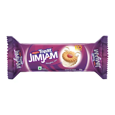 Britannia Biscuits Treat Jim Jam 150 Gm