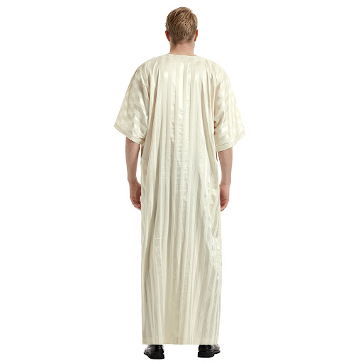 Title 7, Mens Fashion Robe with Stripe Embroidery for u...