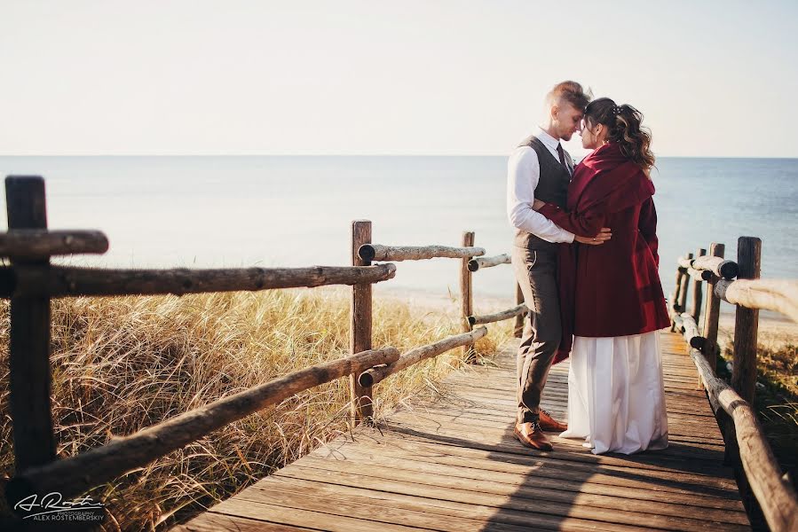 Wedding photographer Aleksandr Rostemberskiy (alros). Photo of 1 April 2018