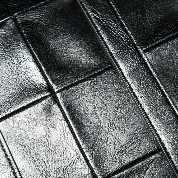 Pasta de mão masculina de couro PU com uma alça para o ombro, mala executiva. Design elegante e prático para transportar seus documentos e pertences com estilo.