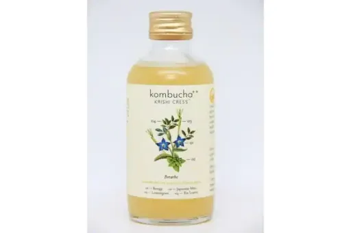 Krishi Cress Kombucha Borage, Mint, Lemongrass