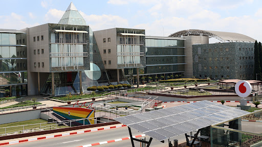 Vodacom's offices in Johannesburg.