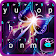 Thème de clavier Neon Sparkle Butterfly icon