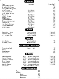 Cafe Lovers' Den menu 4