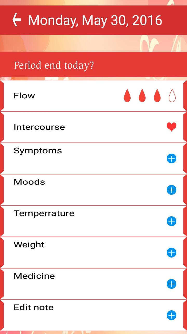 Woman Tracker Screen 3