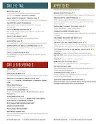 Spesso Gourmet Kitchen menu 7