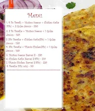 Paratha Baag menu 1