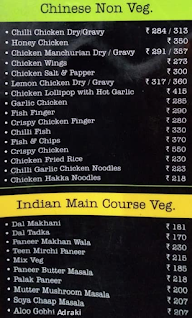 Golden Kitchen Restaurant menu 7