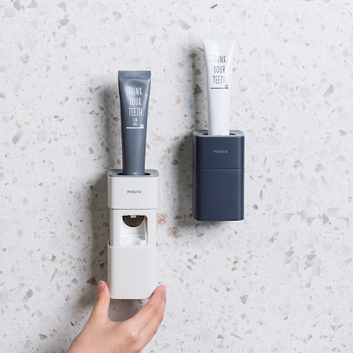 Title 2, Wall Mounted Automatic Toothpaste Squeezer Self...
