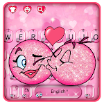 Cover Image of Baixar 3D Valentine Love Emoji Keyboard Theme 10001005 APK