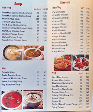 Tawakkal Restaurant menu 2