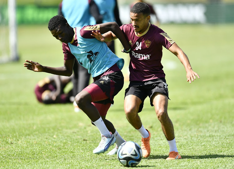 Devin Titus during the Stellenbosch FC media open day at Lentelus Sports Ground on March 13, 2024