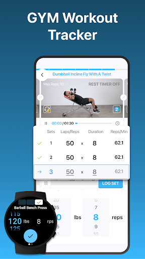 Screenshot JEFIT Gym Workout Plan Tracker