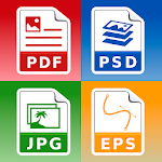 Cover Image of Herunterladen Foto- und Bildkonverter: jpg pdf eps psd png bmp  APK