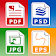 Convertisseur photo et image (pdf jpg pmg gif...) icon