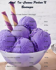 Amul Ice Cream Parlour N Beverages menu 1