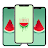 Cute Watermelon Wallpaper icon