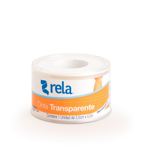 Adhesivo Rela Cinta Transparente 2,5 Cm X 4,5 M  